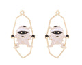 Clip On Little Mummy Earrings Fall Clipon Hook Designs Halloween
