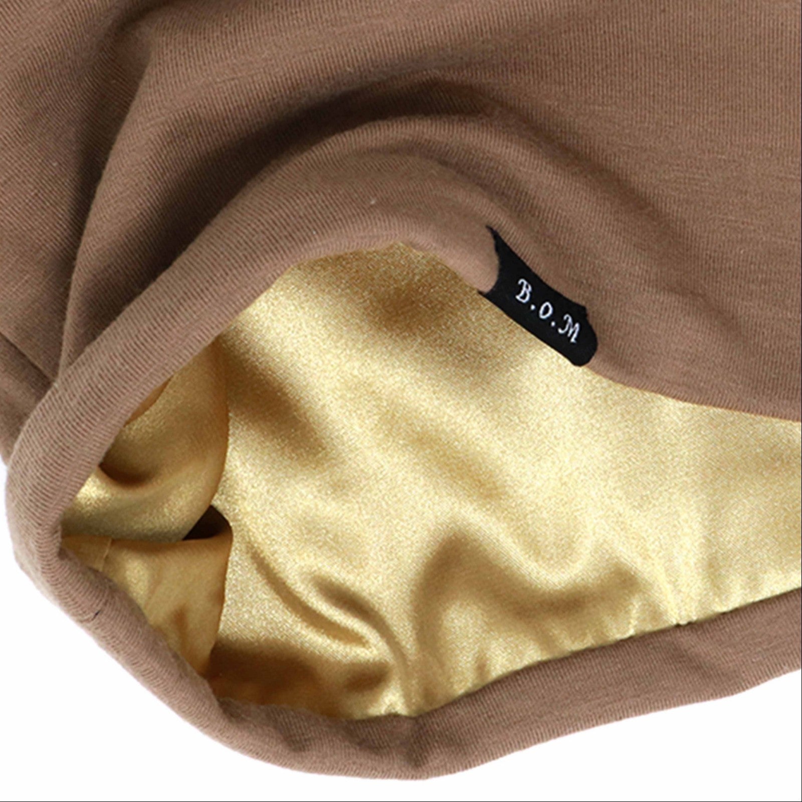 Solid Satin Lined Beanie Hat Cap One Size Spandex Various Colors
